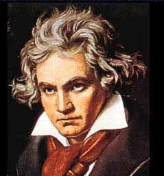 portrait of Ludwig van Beethoven