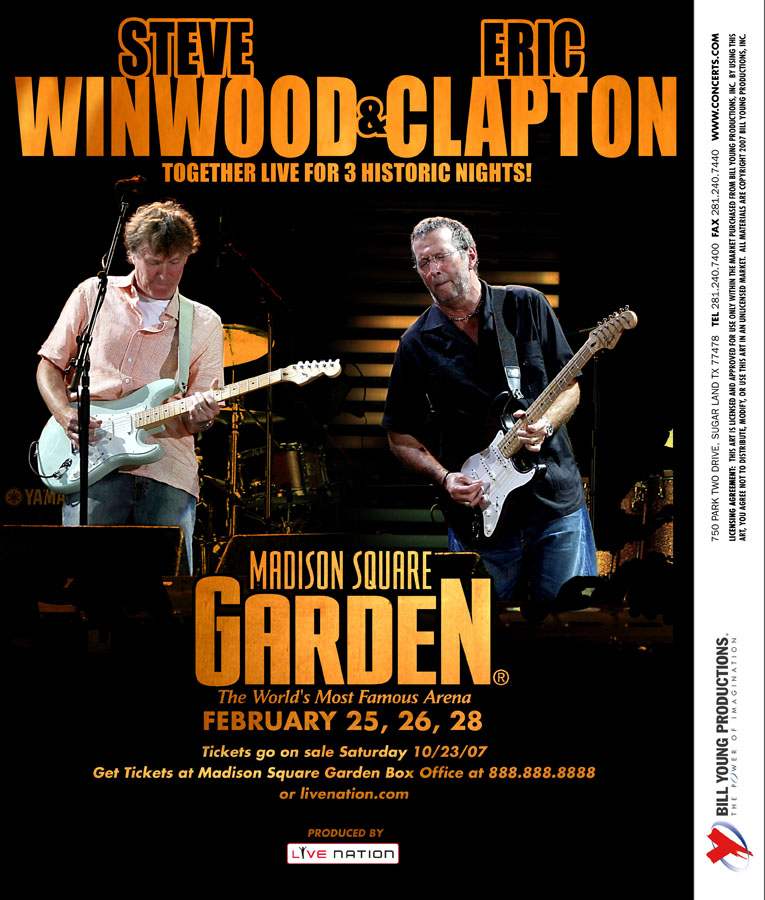 Eric Clapton & Steve Winwood: Live at Madison Square Garden (2008)