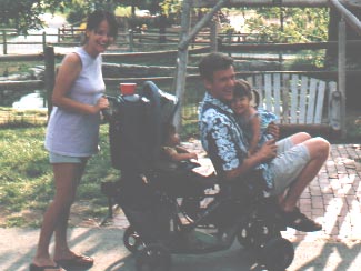 the Schneiders  Tricia, Katrina, Mike, Kaylee