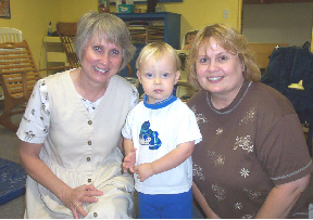 September 15, 2004  left to right: Karen, Evan, Vanessa