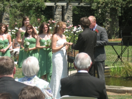 Amy and the bridesmaids