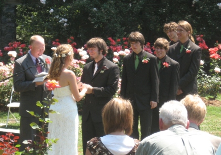 Matt and the groomsmen