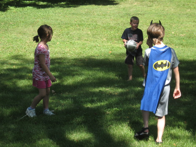 l to r: Margaret, Matthew, Evan