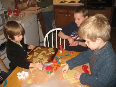 Ollie, Matthew, and Asa