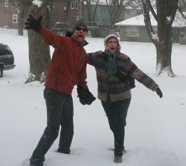 Uncle Chris and girlfriend Malene, Dec. 2009