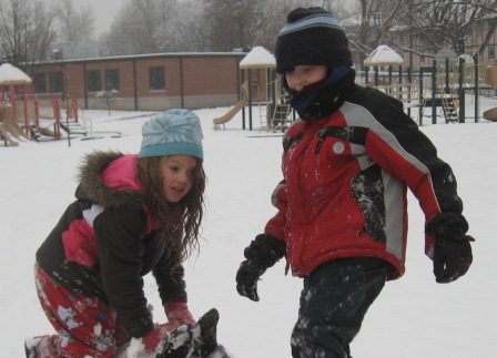 Evey and Evan  Feb. 2010